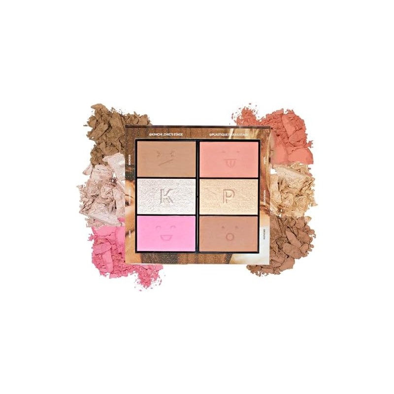 Kimchi Chic x Plastique Paleta de Maquillaje, Acabado Mate y