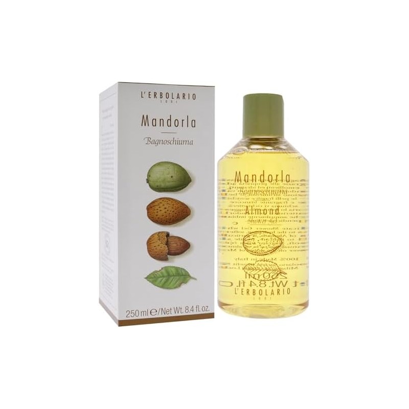 Shower Gel - Almond by LErbolario for Unisex - 8.4