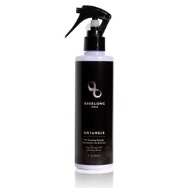 everlong Acondicionador Desenredante Desenredante Desenredante para Extensiones de Cabello y Pelucas, Infundido Con Proteína de Queratina, Aceite de Argán y Jojoba, Seguro para Todo Tipo de Cabello, I