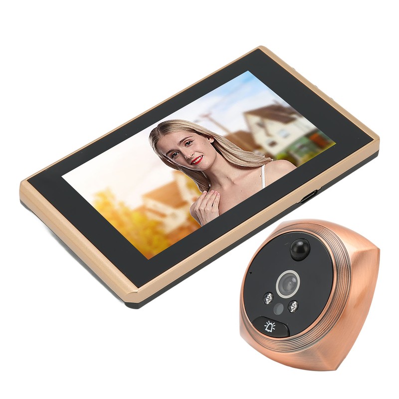 Digital Door Viewer Peephole 1080P Color Night Vision Human Body