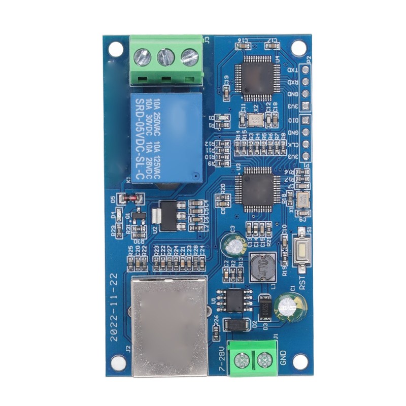 Network Relay Module RTU 1 Way Wired Ethernet LAN Control