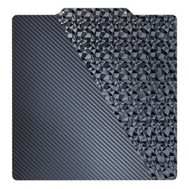 TIOPY Double-Sided PEO+PET Printing Plate 220 x 220 mm for Lulzbot Taz 5/6, Anet A8, Wanhao Duplicator i3, No Magnetic Base