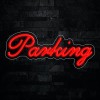 Arter Neon Parking LED Neon Sign 22"L x 9"H #33290