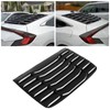 HECASA Rear Window Louver Compatible with 2016-2020 Honda Civic (2Dr
