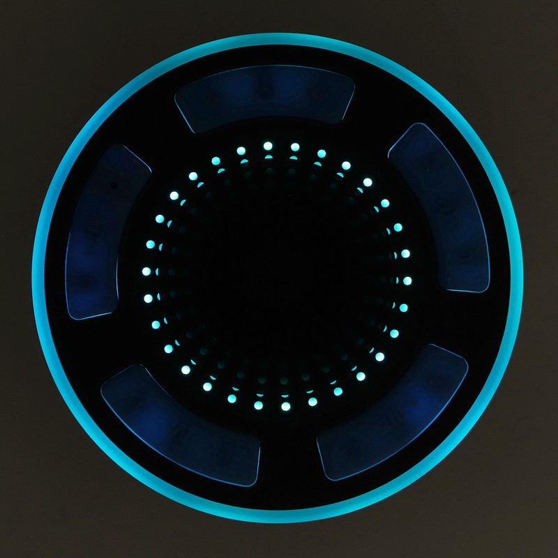 Portable Bluetooth Speaker with LED Light IPX7 Waterproof Portable Bluetooth