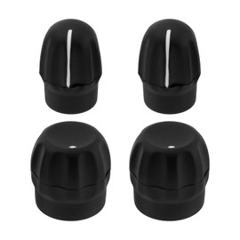 ECSiNG 2 Pair Two Way Radio Volume Knob + Channel Selector Knob Compatible with Motorola CP200 CP200D CP040 Pro5150 GP380 HT1250 CP150