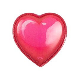 SCHOOL-MOOD LED Patchy, Velcro Patches for School Bags & Accessories, Boys & Girls (Heart)