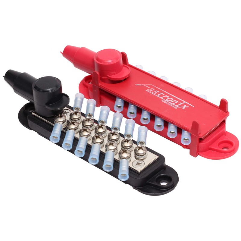Fastronix 12 Terminal Power and Ground Distribution Block Kit