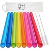 8 Pcs Extra Wide Reusable Boba Straws with 1 Bag