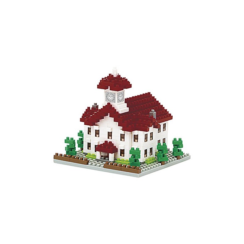 Nanoblock Sapporo Clock Tower NBH-044