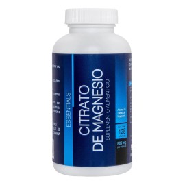 Citrato De Magnesio Puro - 120 Cápsulas - N L S Essentials Sin Sabor