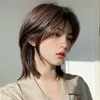 Wolf Cut Wig, Short Hair Wig, Men's Wig, Short, Full