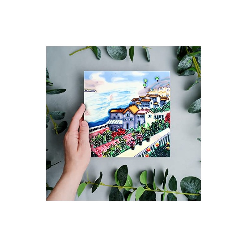 Continental Art Center Decorative Ceramic Art Tile BD-00056 8"x8" -