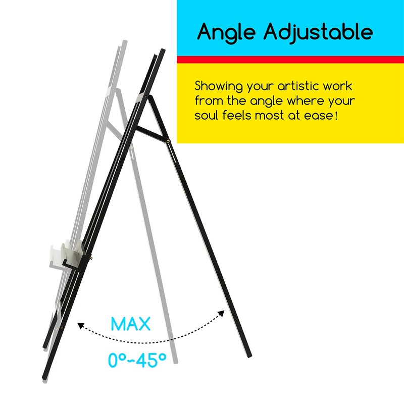 MEEDEN Display Easel Stand for Sign: Adjustable Wooden Stands for