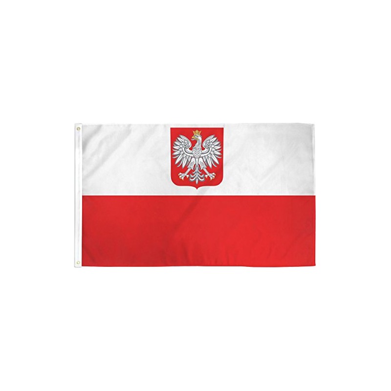 Poland (Eagle) Country Flag 2x3ft Poly