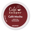 Café Escapes Café Mocha, K-Cup Portion Pack for Keurig Brewers,