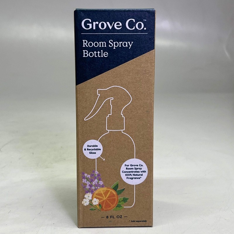 GROVE CO (4 PACK) Reusable Room Spray Bottle 8 fl