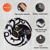 Game of Thrones Record Wall Clock Winter Comes Vinyl Record