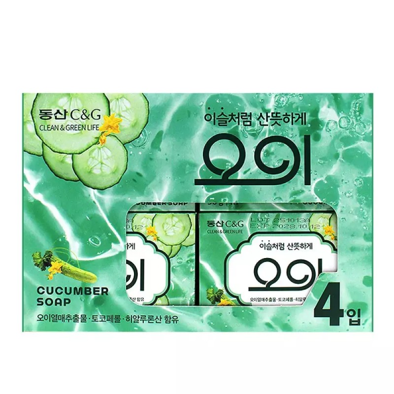 Clio 크리오 오이비누 90g 4입 Clio Ovipanu 90g 4 Pieces