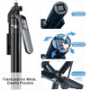 BSOON Tripie para Celular Luz Relleno180cm,Palo Selfie Stick
