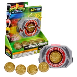 Power Rangers, Power Morpher Elettronica, Funzioni sonore e Luminose, Accessori Inclusi per Bambini dai 4 Anni PWG02