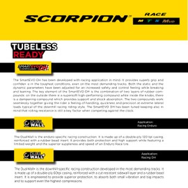 Pirelli Scorpion Race DH T (29 x 2.5) Mountain Bicycle Tire, Unmatched Grip and Control for Downhill Riding, Tubeless Ready, SmartEVO DH, DualWALL, 60TPI (1 Tire)