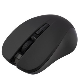 Green House GH-MULNOA-BK Wireless Mouse with DPI Switch Button, Black