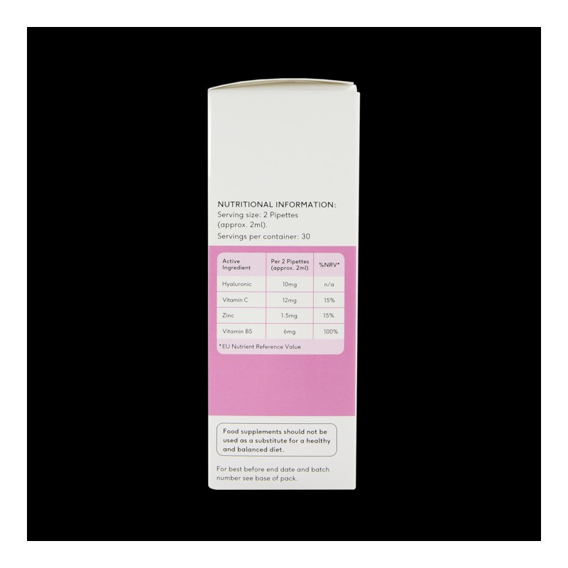 Beauty Dropz Hyaluronic Edible Skincare 60Ml