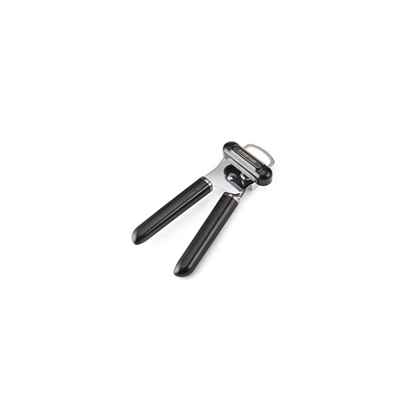 Farberware Professional Can Opener with Built-in Bottle Opener, 8-Inch, Black