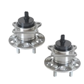 Forlevlaep 512505 Rear Wheel Hub and Bearing Assembly Replacement for Toyota Prius 2010-2015 for Toyota Prius Plug-in 2012-201 5 Lug w/ABS
