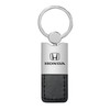 Honda Duo Black Leather Key Chain
