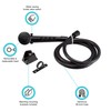 Dura Faucet DF-SA130-MB Economical Shower Head Hose Kit - Handheld