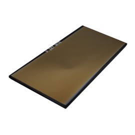 Best Welds Hardened Glass Gold Replacement Welding Lens – Advanced Passive Filter Plate 2" x 4-1/4" – Shade 9, 10, 11 & 12