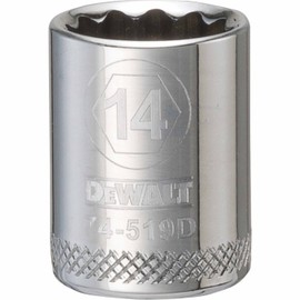 DEWALT DWMT74519OSP 12 Point 3/8" Drive Socket 14MM