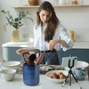 Hasense Utensil Holder, 7.4" Large Utensil Holder for Kitchen Counter,