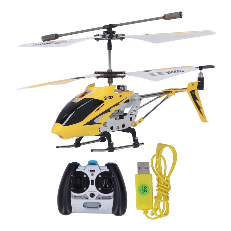 Kids Electric Aircraft Toy Sturdy Alloy 3.5 Channel 360° Rotation