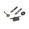 T Tulead Skeleton Key Lock Set Iron Cabinet Lock with