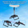 Starlink Gen 2 Roof Ridge Mount - No-Drill Installation Pole