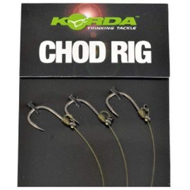 KORDA CHOD RIGS SHORT BARBED SIZE 4 - KCR016 by Fishing Republic