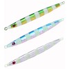 Contyu Jigs Long 200g Set of 3 Vertical Offshore Metal