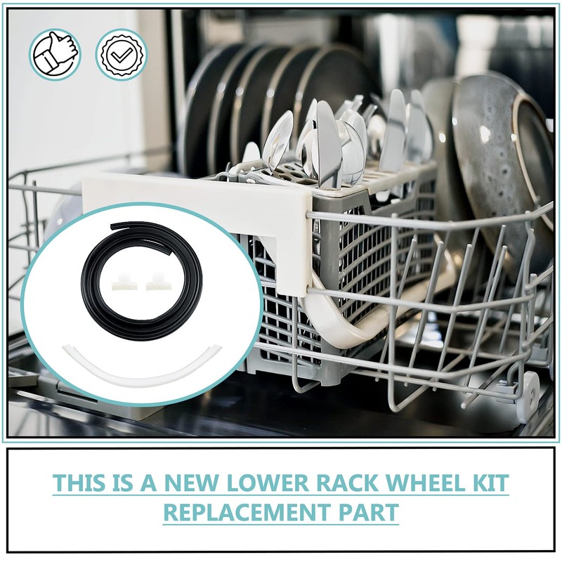 Cenipar 154827601 Dishwasher Tub Gasket Replacement Door Seal,80900650 Lower Seal