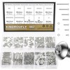 Kindroufly 562 Pieces M2 x 4/6 /8/10 /12/16 /20mm Button