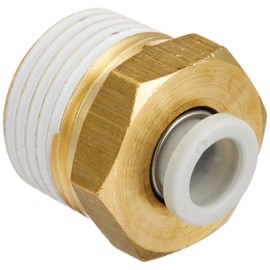 SMC KQ2H06-03AS One-Touch Pipe Fittings, Half Union, Pack of 10
