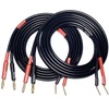 CNCESS CESS-119-6f Banana Plugs to Pin Type Plugs 12AWG 680