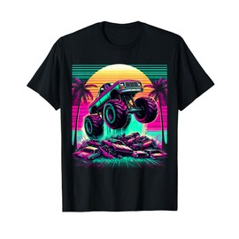 Monster Truck Retro T-Shirt