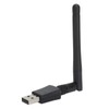 Wireless Network Card High Transmission Speed Black 300Mbps USB Adapter