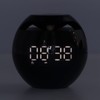 Multifunctional Bluetooth 5.0 Alarm Clock Speaker Rechargeable Ball Shape Portable