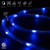 WYZworks 150ft Blue LED Rope Light - 8 Modes, Waterproof