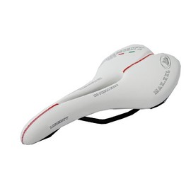 Selle Montegrappa Liberty XXL Racing Bike Saddle, Made in Italy, White