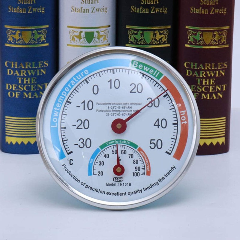 Vosarea Analog Thermometer Hygrometer Multiple use high Precision Pointer hygrothermograph